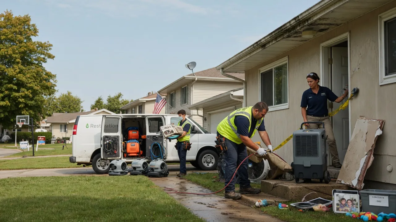 Water Damage Restoration in Luther, MI near me